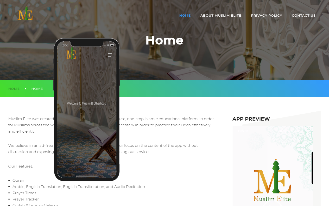 Muslim Elite Webwow Apps
